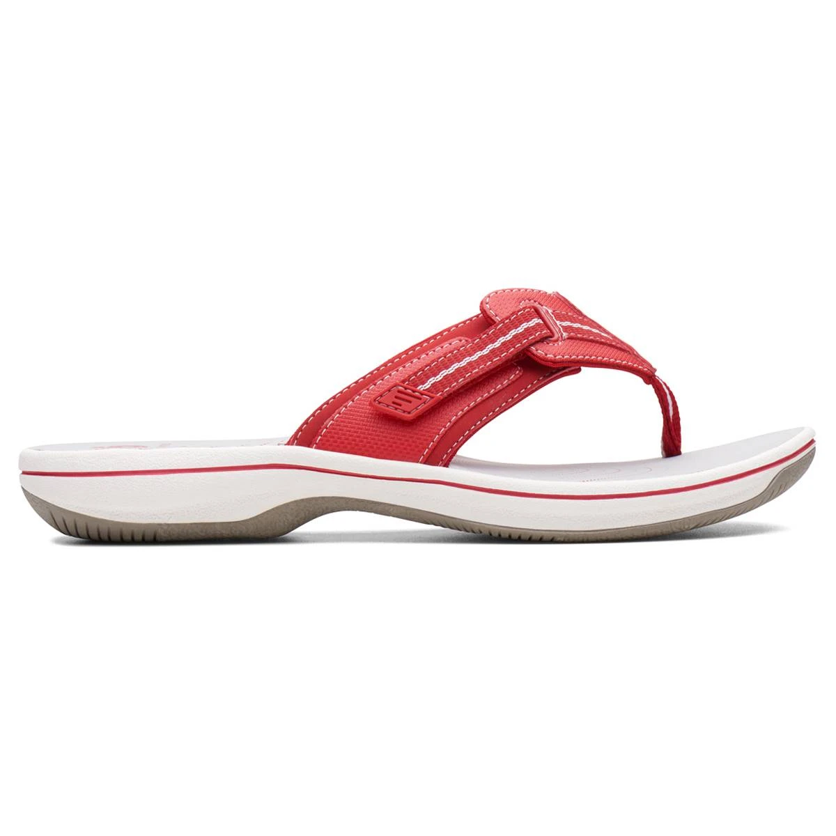 Womens Clarks® Cloudsteppers™ Brinkley Jazz Flip Flops Sandals - Image 2