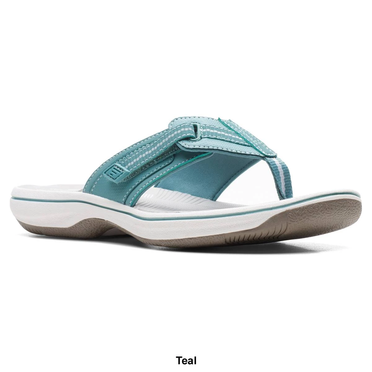 Womens Clarks® Cloudsteppers™ Brinkley Jazz Flip Flops Sandals - Image 12