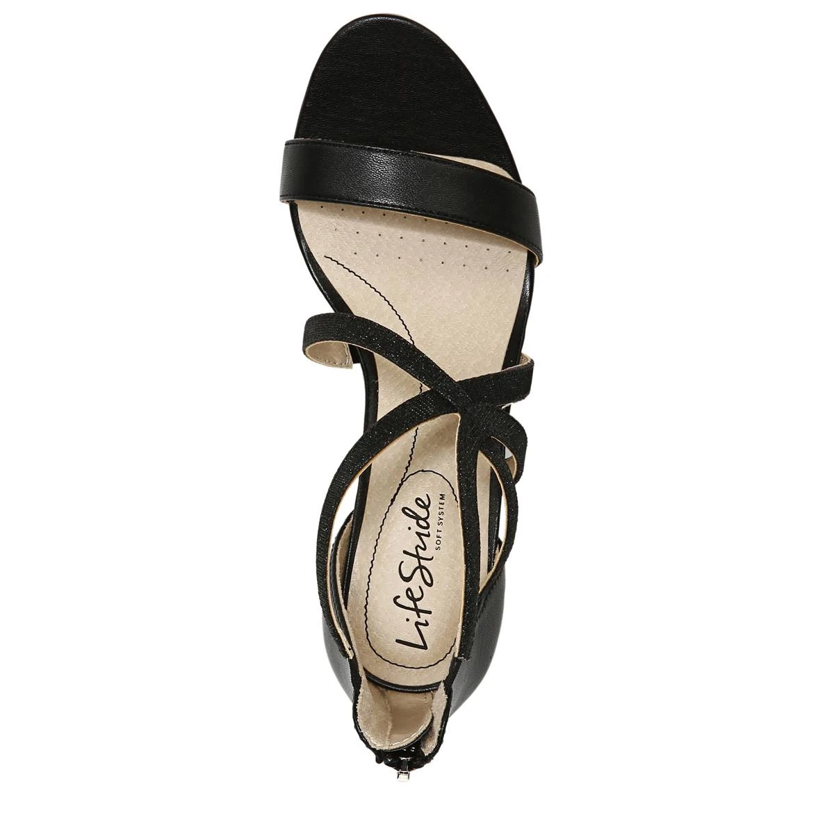Womens LifeStride Masquerade Sparkly Strappy Sandals - Image 4