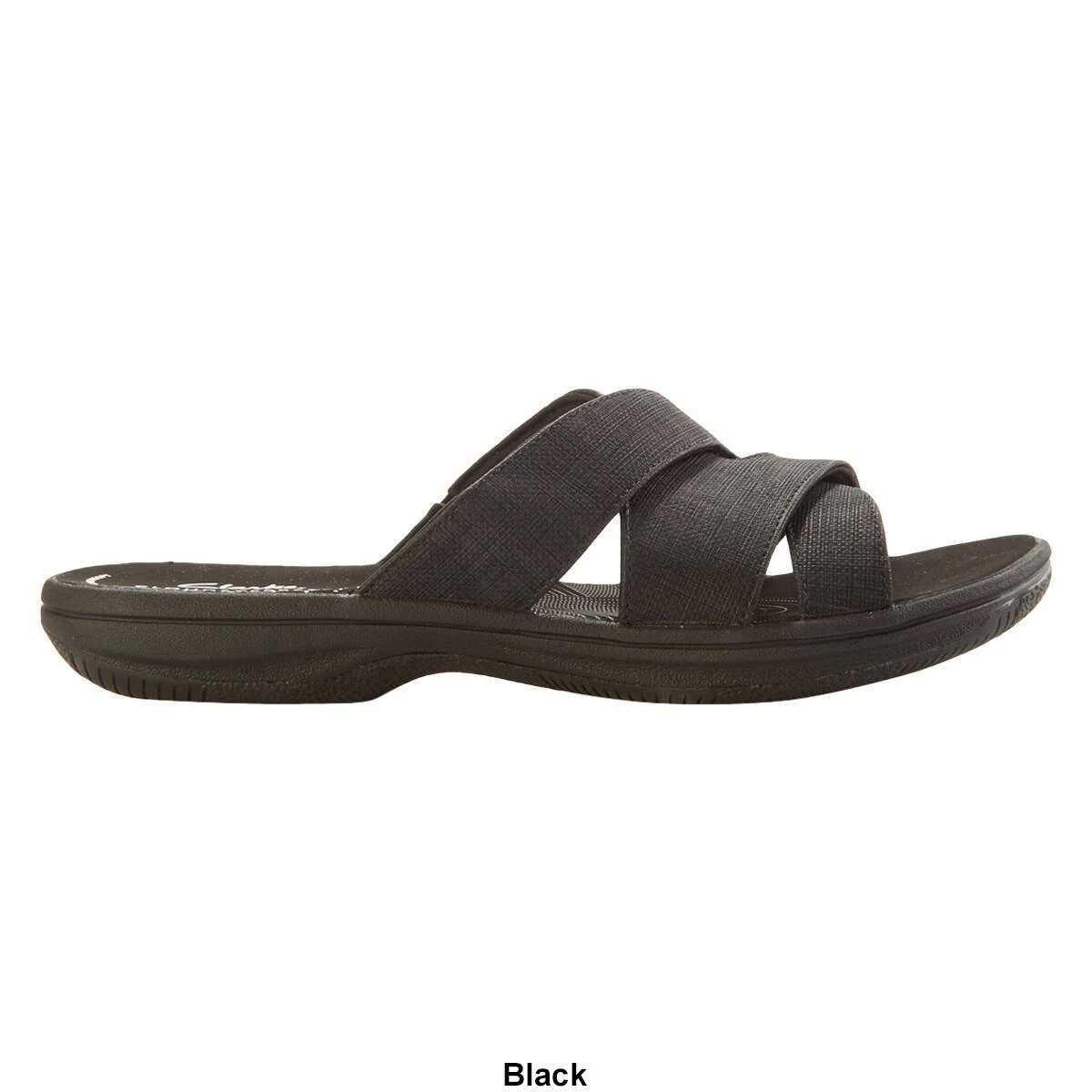 Womens Clarks® Cloudsteppers™ Breeze Grove Slide Sandals - Image 2