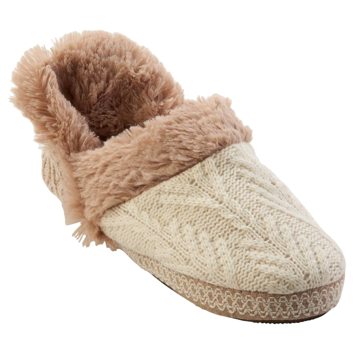 Womens MUK LUKS® Amira Pull On Slippers - Ivory