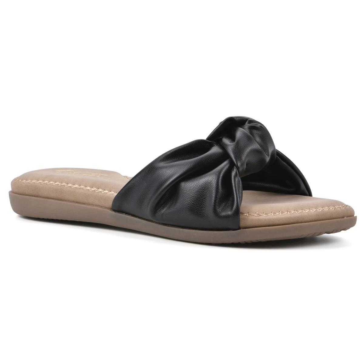 Womens Cliffs By White Mountain Fanciful Slide Sandals