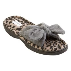 Womens Aerosoles Knotted Leopard Slide Slippers