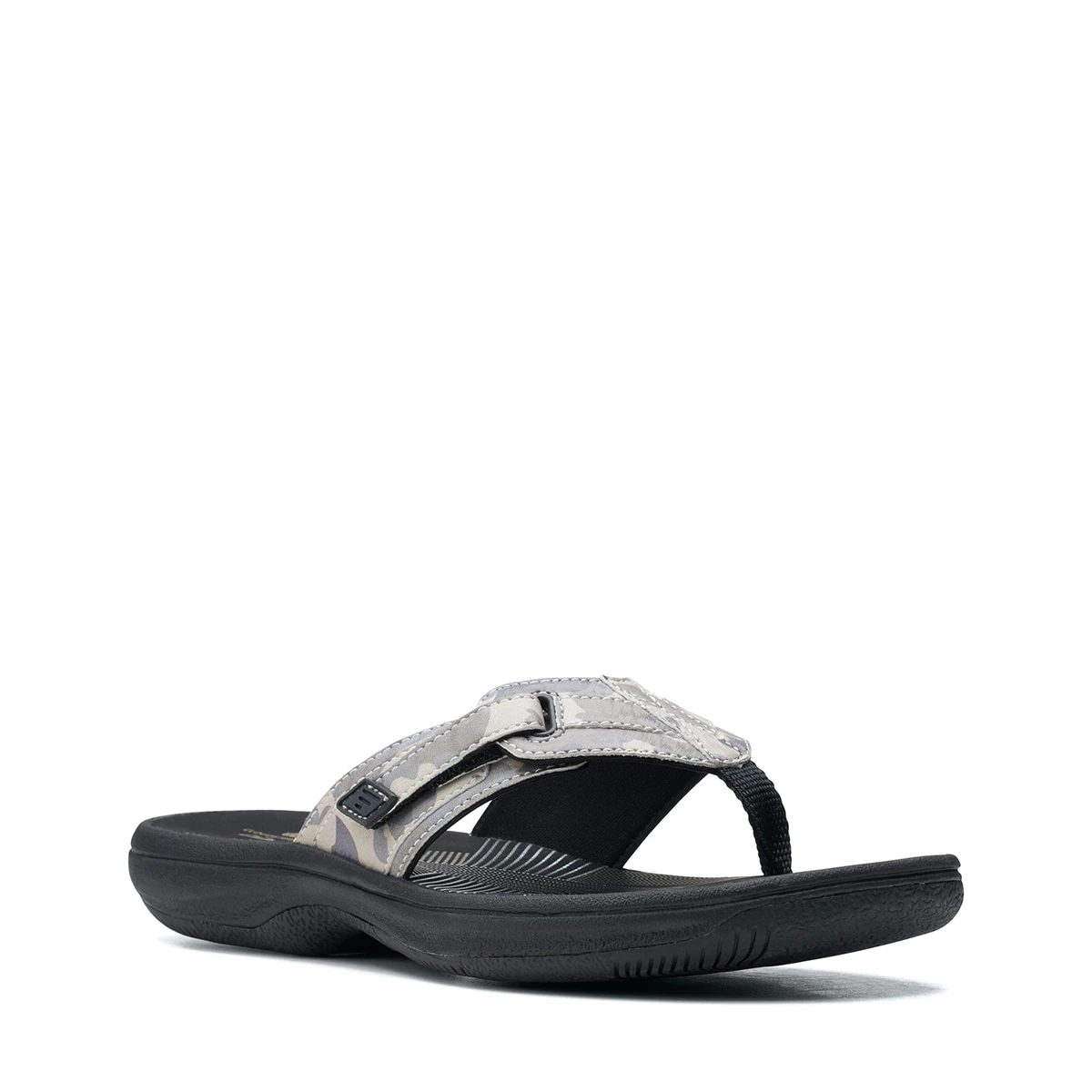 Sandals Womens Clarks® Cloudsteppers™ Brinkley Jazz Camo Flip Flops