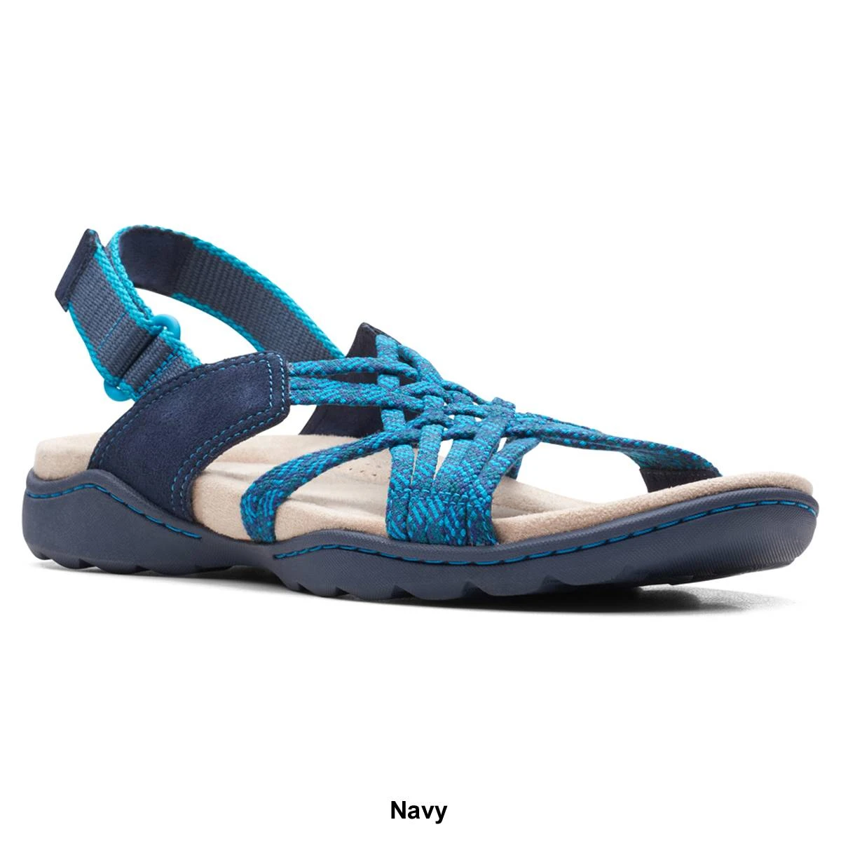 Womens Clarks® Collections Amanda Ease Strappy Sandals - Image 8