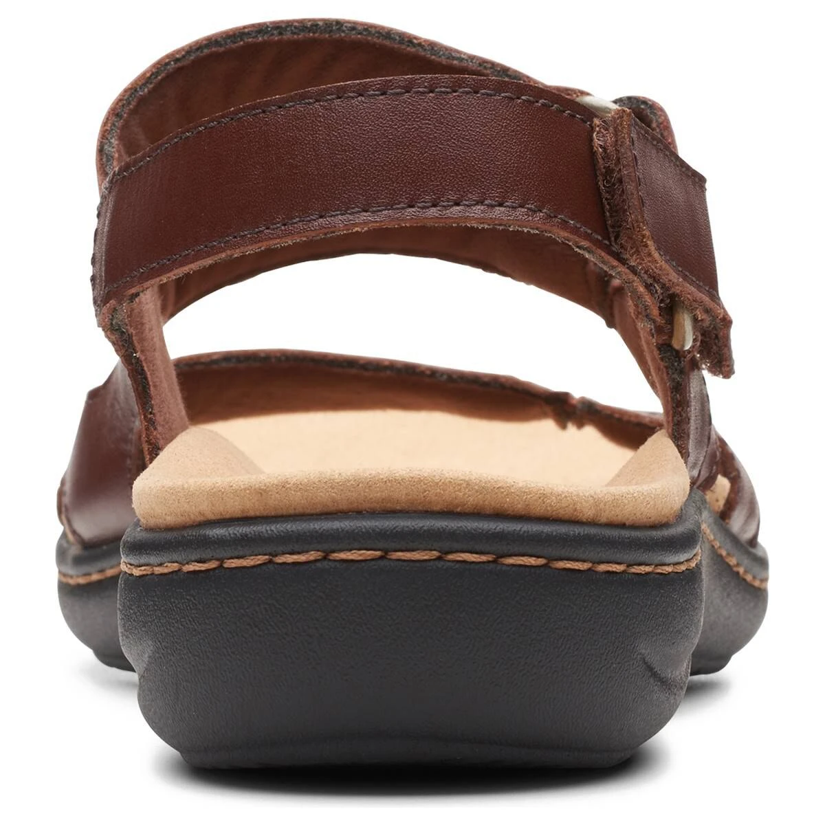 Womens Clarks® Collections Laurieann Leather Strappy Sandals - Image 3