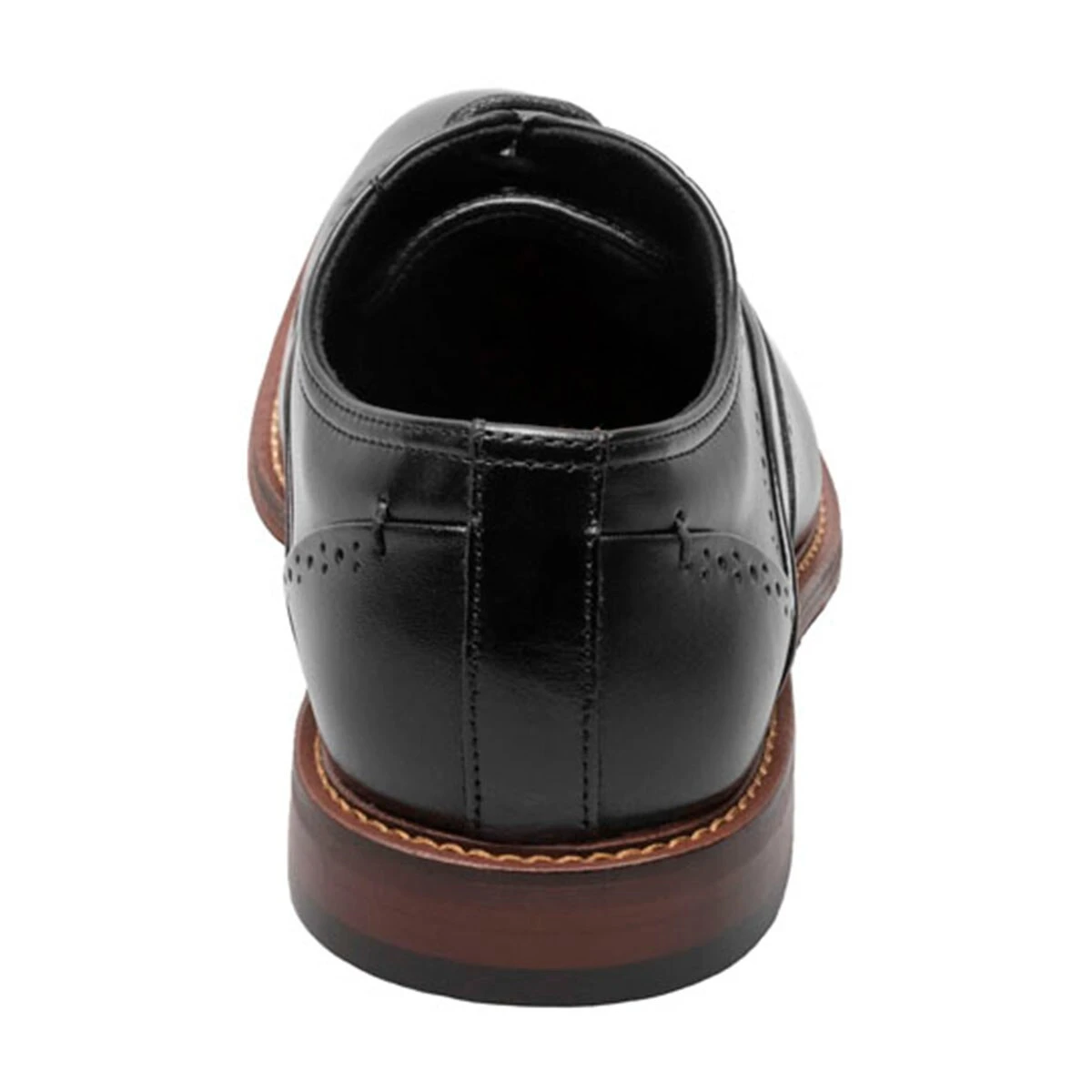 Dress Shoes Mens Stacy Adams Macarthur Wingtip Oxfords - Black Smooth - Image 3