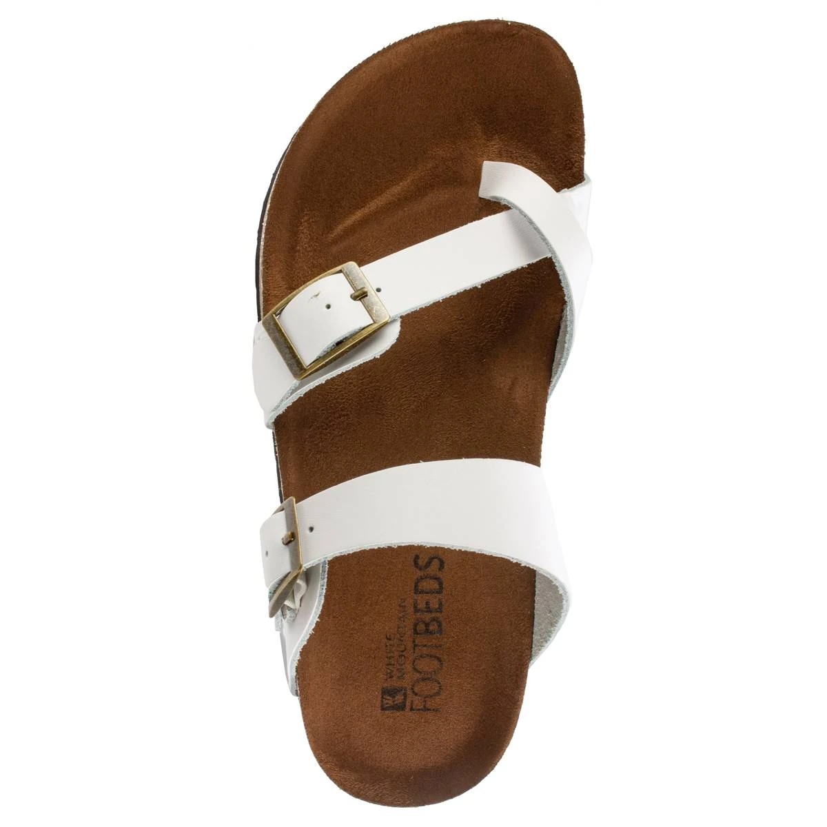 Womens White Mountain Gracie Slide Footbed Sandals - Image 4