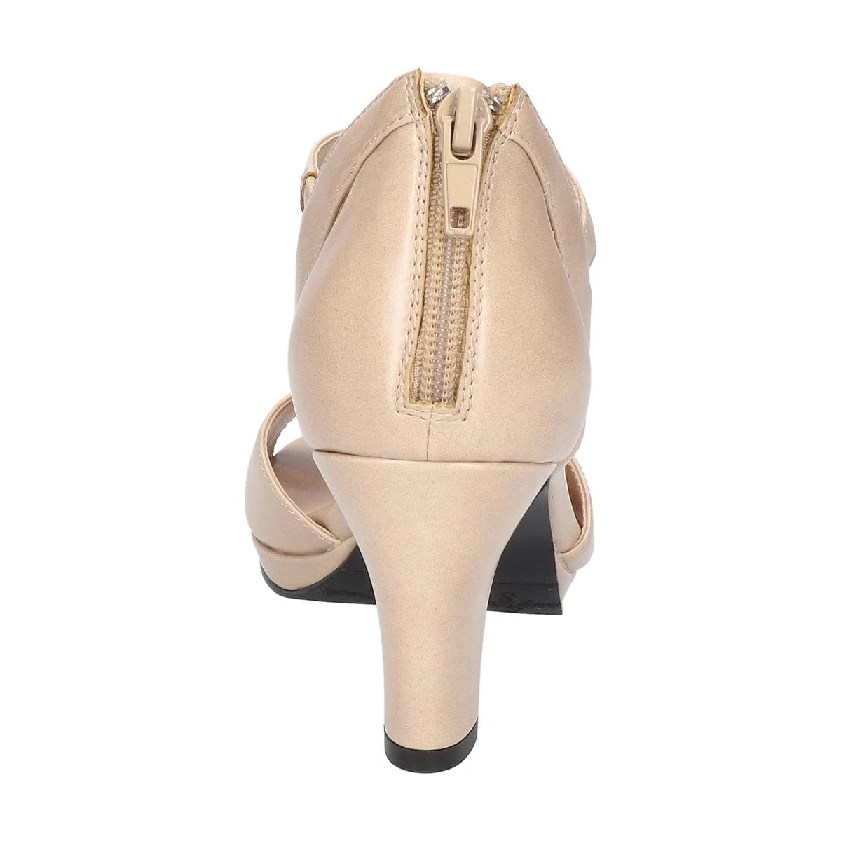 Womens Easy Street Flash Dress Pearlized Strappy Sandals - Image 3