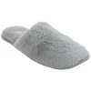 Womens Ellen Tracy Faux Fur Slip On Slippers