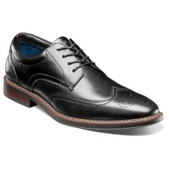 Dress Shoes Mens Nunn Bush Centro Flex Wingtip Oxfords