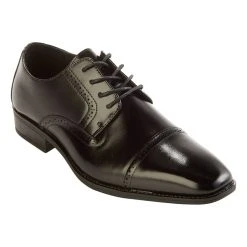 Dress Shoes Mens Stacy Adams Abbott Slip-Resistant Cap Toe Oxfords