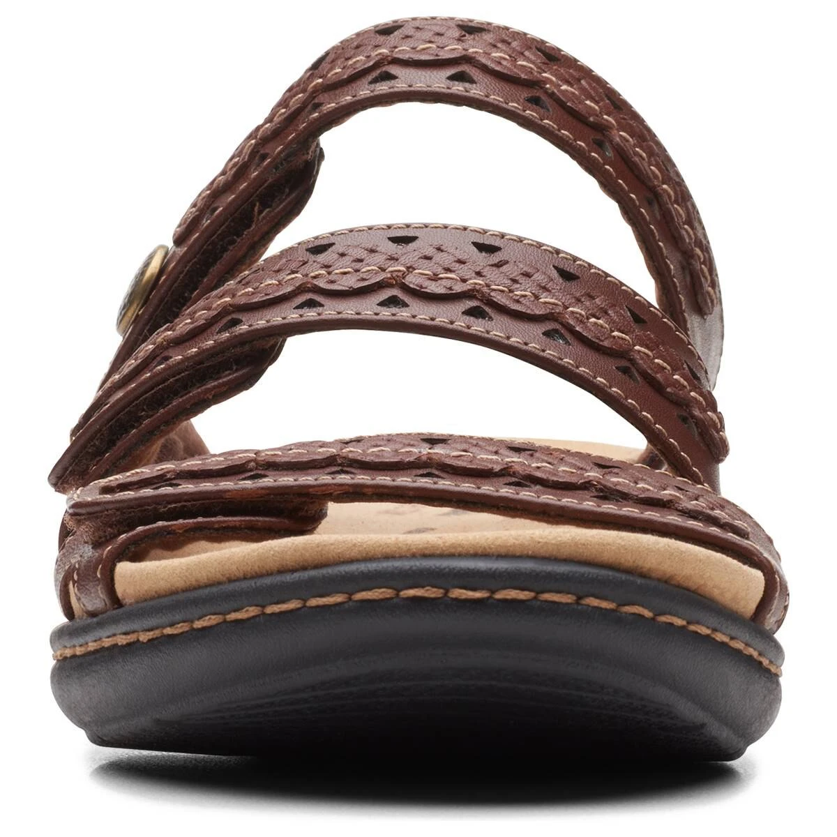 Womens Clarks® Collections LaurieannBella Slide Sandals - Image 5