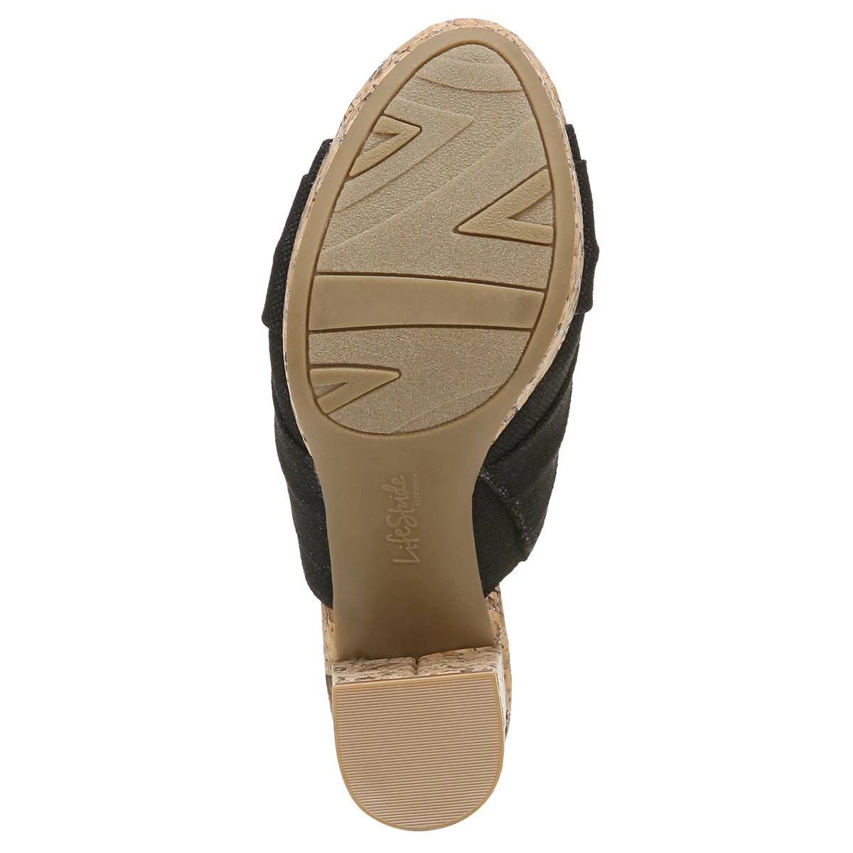 Womens LifeStride Laguna Platform Slide Sandals - Image 5