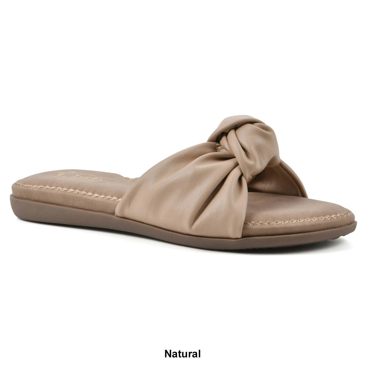 Womens Cliffs By White Mountain Fanciful Slide Sandals - Image 7