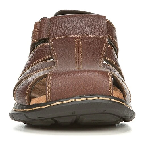 Mens Dr. Scholl’s Gaston Fisherman Strappy Sandals - Briar - Image 5