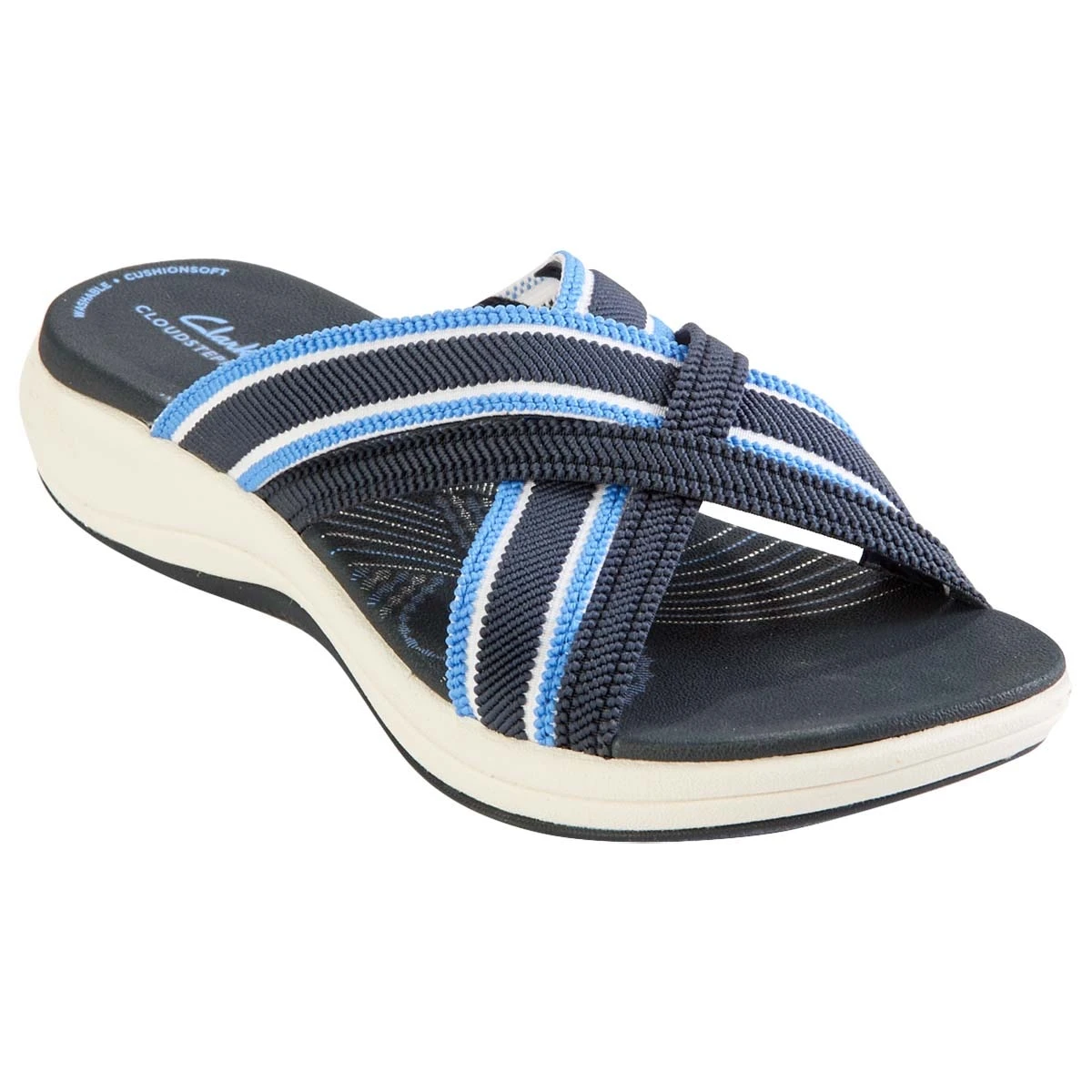 Womens Clarks® Cloudsteppers™ Mira Isle Slide Sandals
