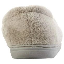 Womens Aerosoles Micro Terry Closed Back Slippers – Grey/Leopard -BEARPAW® Store 350d8160 4624 437e 93a8 834ae349a163