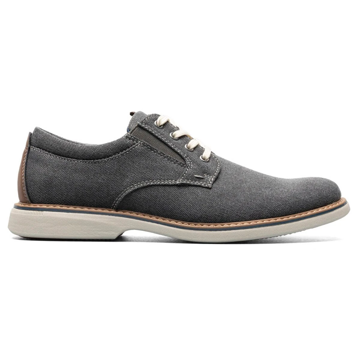 Dress Shoes Mens Nunn Bush Otto Canvas Plain Toe Oxfords - Image 2
