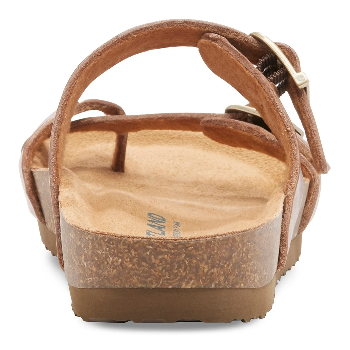 Womens Eastland Tiogo Leather Slide Sandals - Image 3