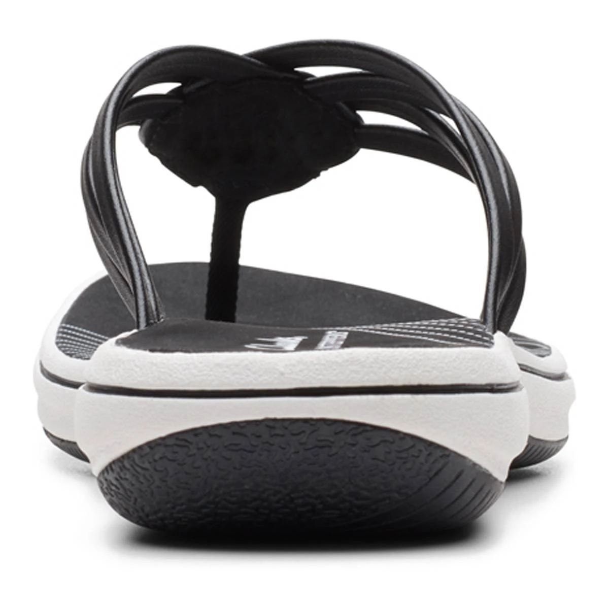 Sandals Womens Clarks® Cloudsteppers™ Breeze Coral Flip Flops - Image 4