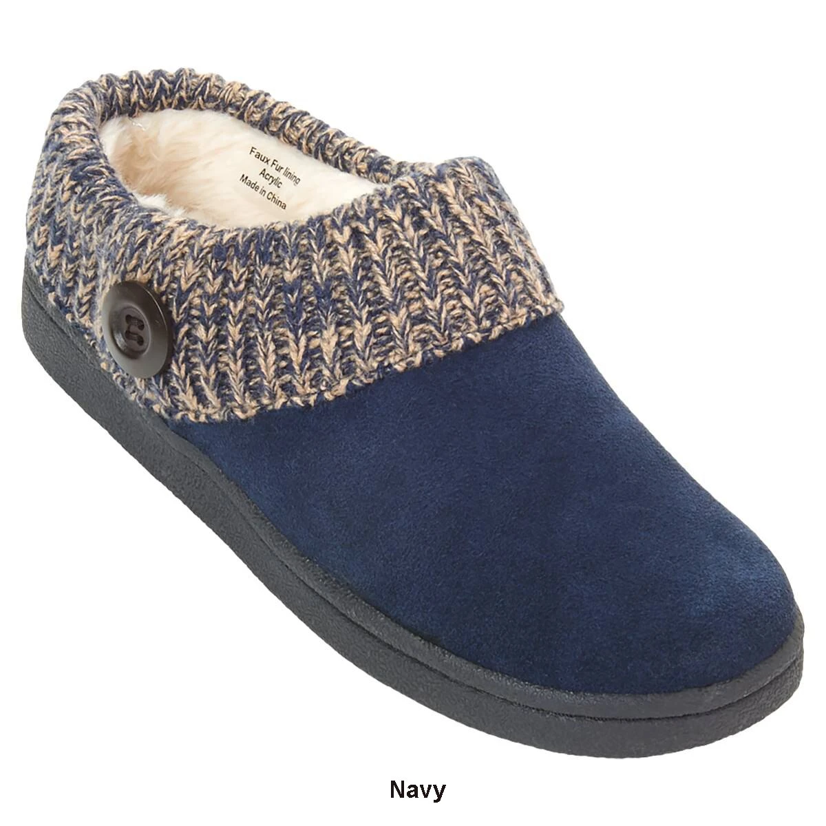 Slippers Womens Clarks® Nikki Marled Scuff Bootie - Image 5
