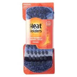 Slippers Womens Heat Holders® Petunia Stripe Slipper Socks