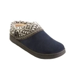 Womens Clarks® Nikki Insulated Sueded Slippers
