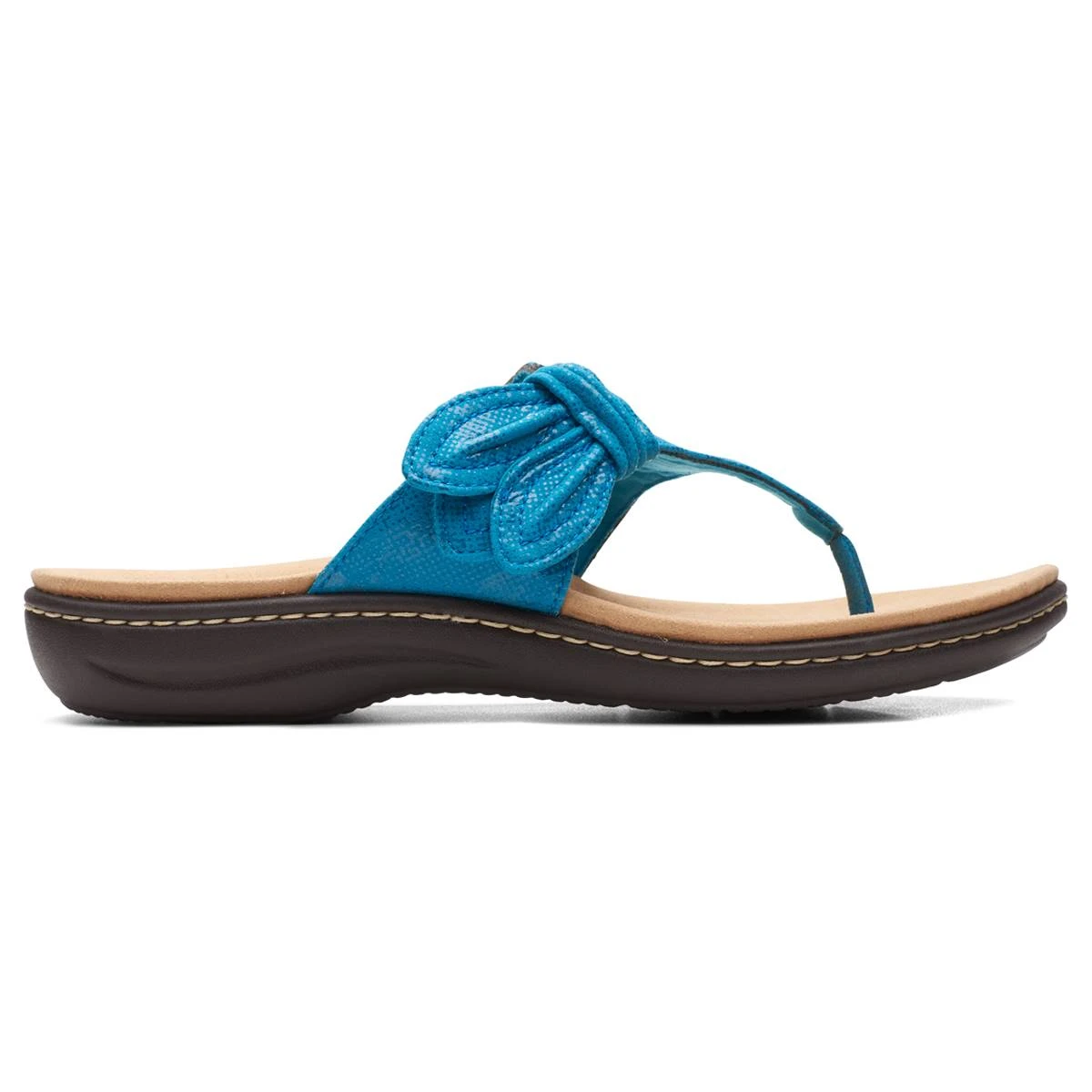 Womens Clarks® Collections Laurieann Rae Flip Flops Sandals - Image 2