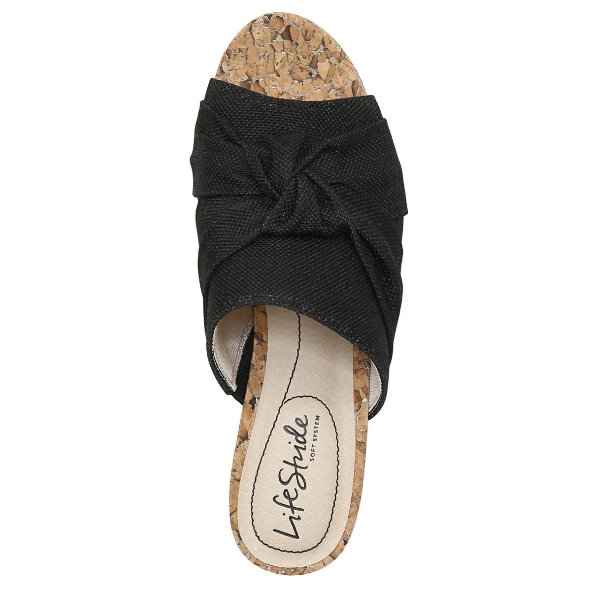 Womens LifeStride Laguna Platform Slide Sandals - Image 4