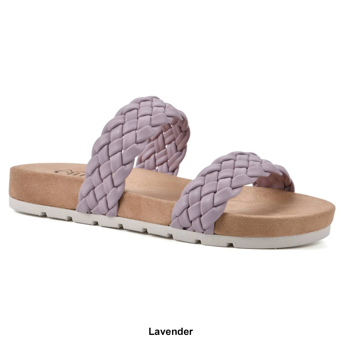 Womens Cliffs By White Mountain Truly Smooth Slide Sandals - Image 6