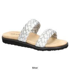 Womens Easy Street Susi Woven Metallic Slide Sandals -BEARPAW® Store 4688953d 6026 43f0 bdff 2ebc9e76697e