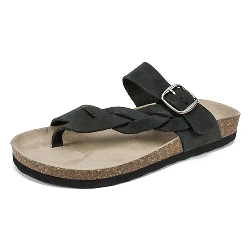 Womens White Mountain Crawford Footbed Sandals