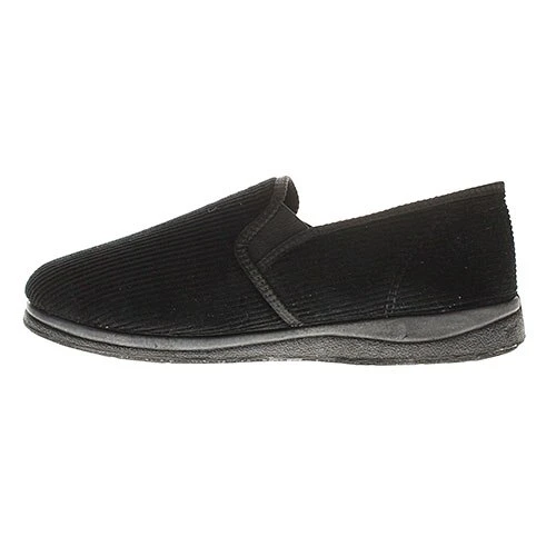 Spring Step Adam Slippers - Black - Image 2