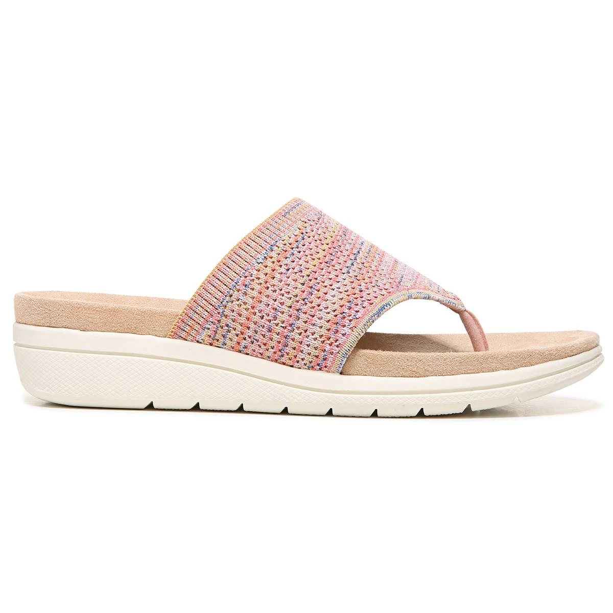 Sandals Womens LifeStride Poolside Rainow Flip Flops - Image 2