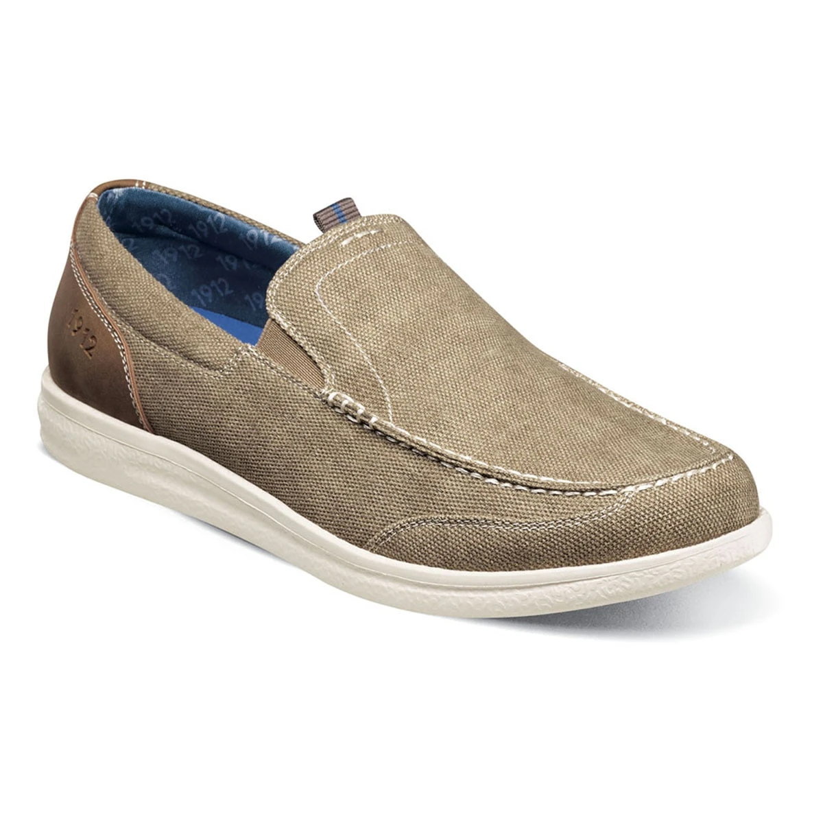 Dress Shoes Mens Nunn Bush Brewski Canvas Venetian Loafers