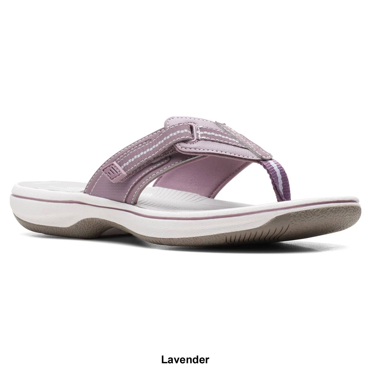 Womens Clarks® Cloudsteppers™ Brinkley Jazz Flip Flops Sandals - Image 8