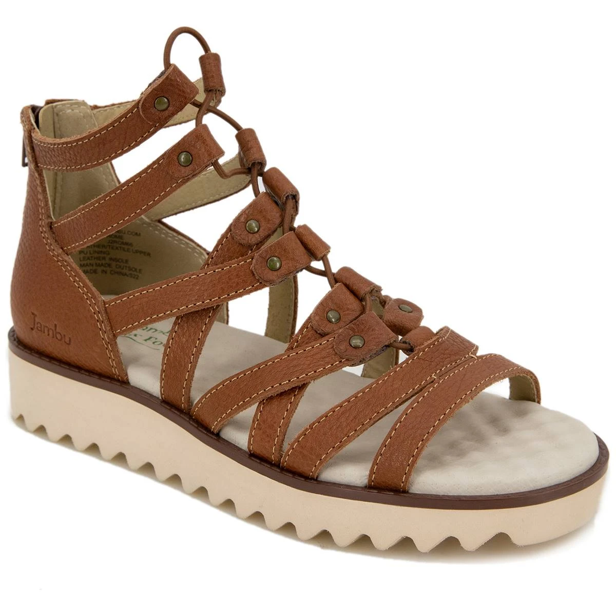 Womens Jambu Rome Platform Strappy Sandals