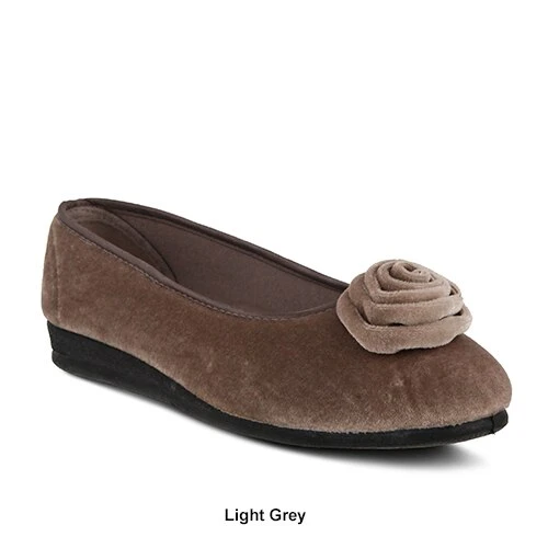 Womens Flexus® By Spring Step Roseloud Slip-On Ballet Slippers - Image 9