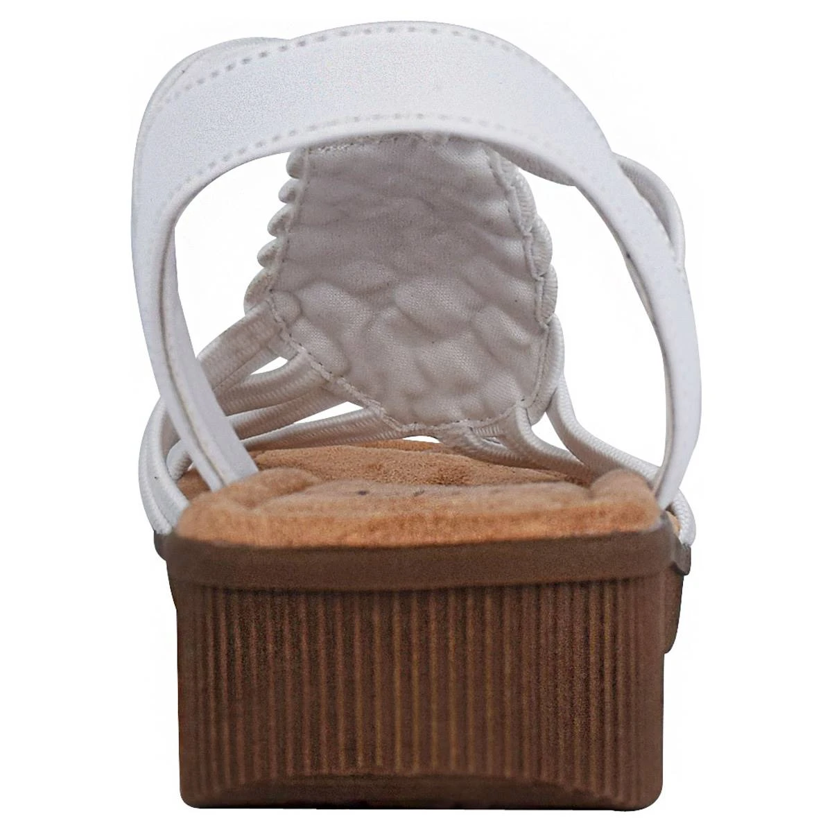 Womens Impo Rosette Stretch Strappy Solid Sandals - Image 3