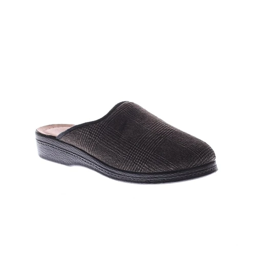 Mens Spring Step Linizio Slip On Slippers – Brown