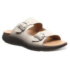 Womens Strole Coral Buckle Slide Sandals