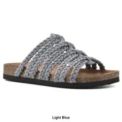 Womens White Mountain Hamza Strappy Footbed Sandals -BEARPAW® Store 52a901b6 764f 40df a050 19fb49ed6577