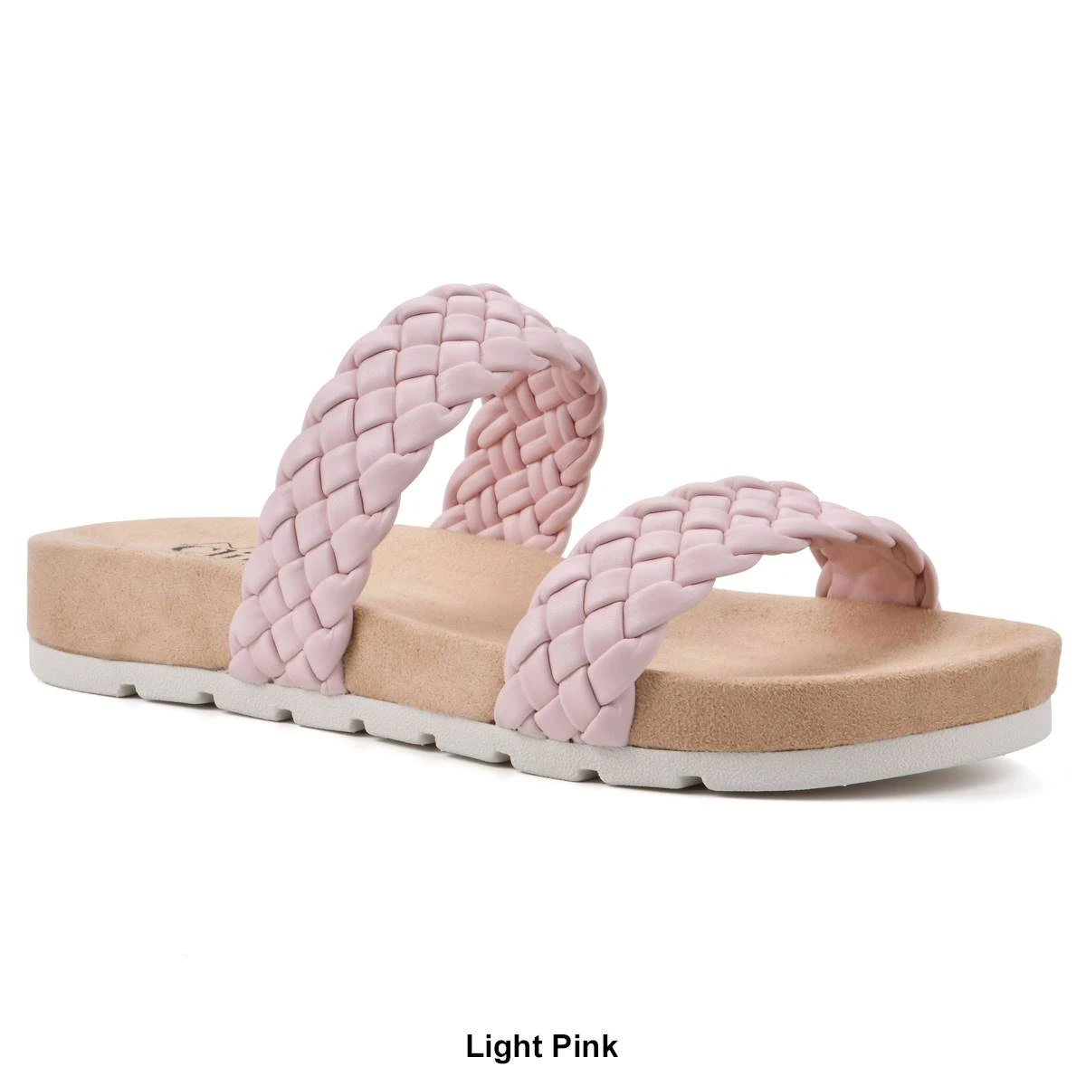 Womens Cliffs By White Mountain Truly Smooth Slide Sandals - Image 7