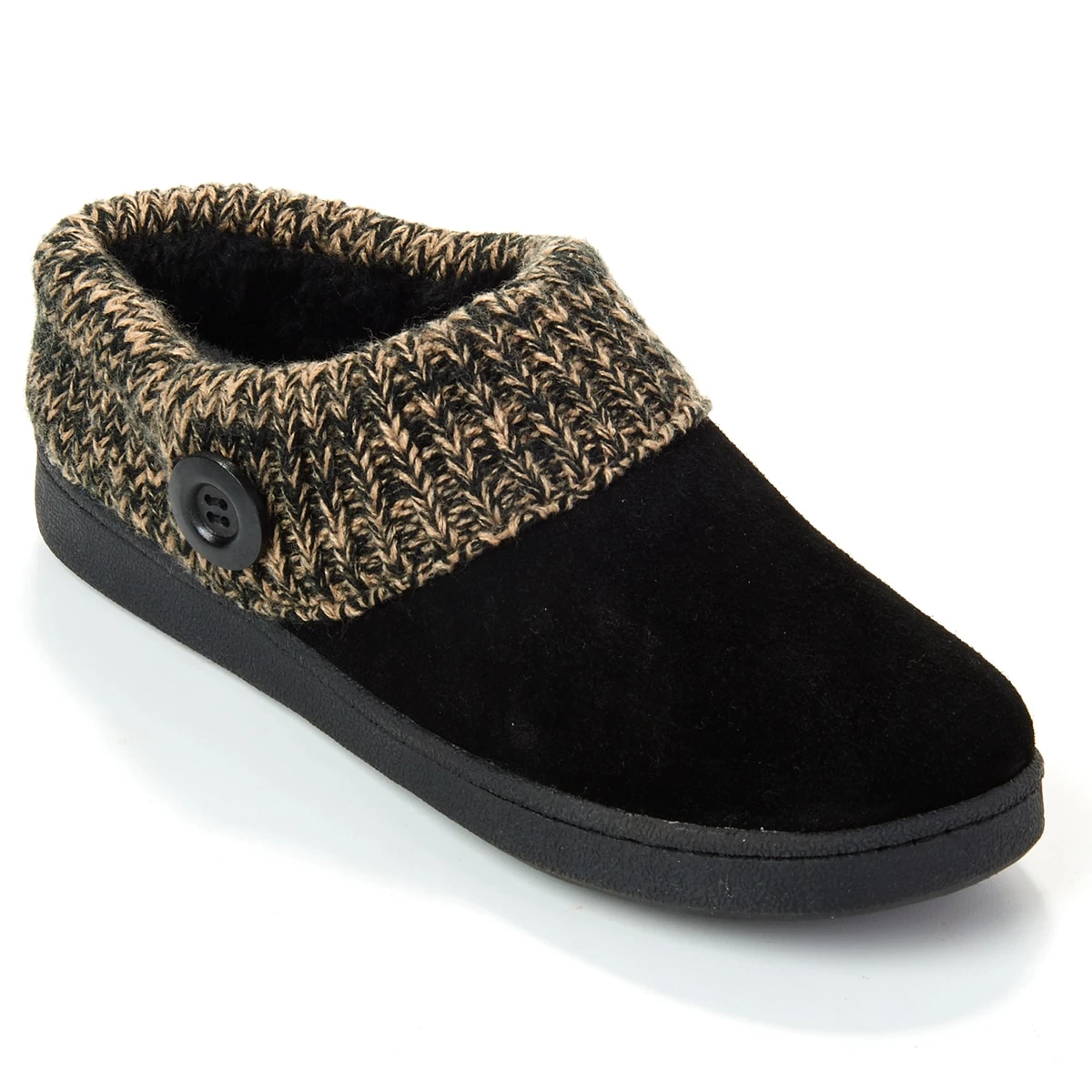 Slippers Womens Clarks® Nikki Marled Scuff Bootie