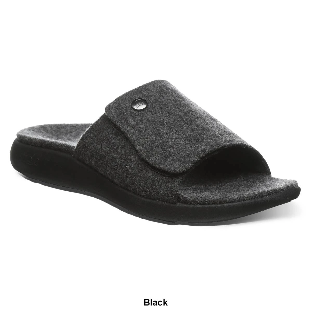 Womens Strole Den Solid Open-Toe Slippers - Image 6