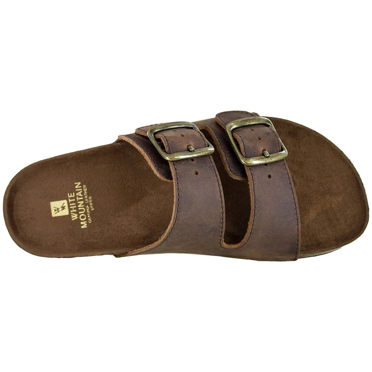 Womens White Mountain Helga Slide Sandals - Image 4