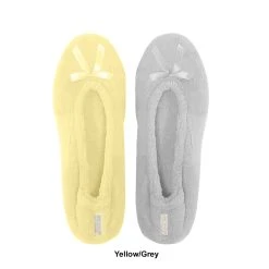 Womens Gold Toe® 2pk. Ballerina Slippers -BEARPAW® Store 56aa4c66 2e47 4005 ab10 0f099553189e