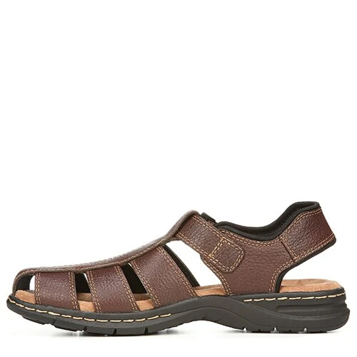 Mens Dr. Scholl’s Gaston Fisherman Strappy Sandals - Briar - Image 3