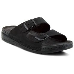 Mens Spring Step Ozzie Slide Sandals